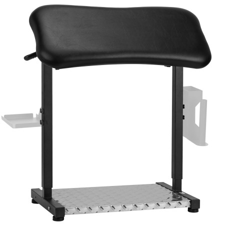 Reposa Braccio Tattoo Pro Ink 721 Regolabile Nero — vista frontale