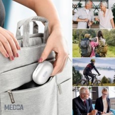 Brez komplet digitalni slušni aparat MEDCA Beule z nadzorom glasnosti