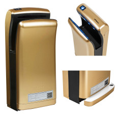 Stenski žepni sušilnik. Električna roka. Zlato 1200W Physa Bari Gold
