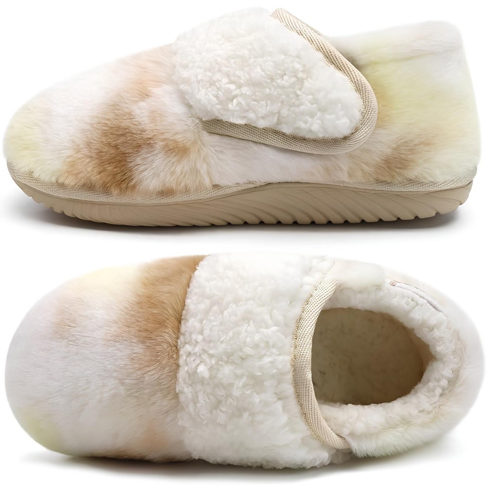 Kvinners flip-flops. Myke tøfler med minne skum og støtte, 38,5