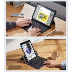 Capa Qwertz usada ESR Ascend 6b005 no teclado iPad Pro 11 Air 5/4