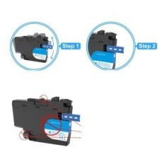 Αντικατάσταση μελάνης LCL LC-427, Κίτρινο και Ματζέντα για τον αδελφό, 2 τεμ, χωρίς σύνολο