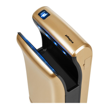 Sèche-mains mural électrique doré 1200W Physa Bari gold