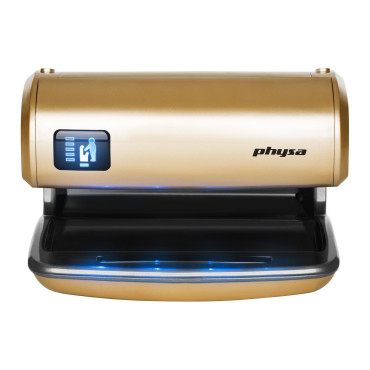 Stenski žepni sušilnik. Električna roka. Zlato 1200W Physa Bari Gold
