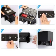 Rabljeni / Rabljeni Chingwwn luč 4 x LED 20W, nastavljiv kot, toplotno belo 3000k, IP65