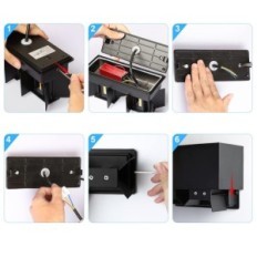 Gebrauchte Kingww-Lampe 4 x LED 20W, einstellbarer Winkel, Hitzeweiß 3000K, IP65