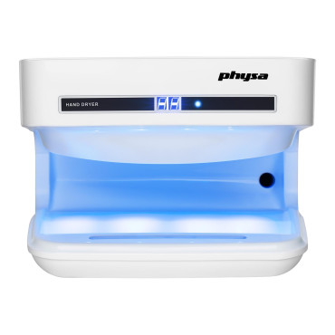 Wall pocket dryer for electric hand 1650W Physa Oria biela