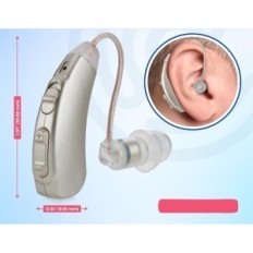 Used Bluetooth MEDCA Z128-BT hearing aid for seniors with noise reduction Couple