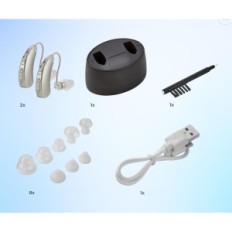 Usato Bluetooth MEDCA Z128-BT Aiuto acustico per anziani con richiamo rumore Coppia