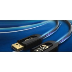 DisplayPort 2.1 DP2.1 FIBBR F-DP21-8K-20 40 Gbps Cavo da 20 m per monitorare 8K HDR