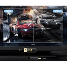 DisplayPort 2.1 DP2.1 FIBBR F-DP21-8K-20 40GBPS 20 M Kabel om 8K HDR te controleren