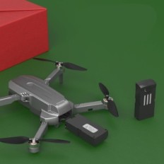 Dron Wipkviey B12 GPS 4K Kamera 5g WiFi Harjaton 50 min lento