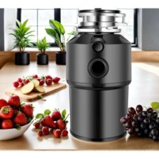 Oscura para los residuos de la cocina, 7.5 HP, tranquilo con interruptor de exposición