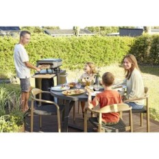 Pizza oven Cozze 34 cm Gas Iron Electronic 17 KW Terrace Oven for Pizza and Baked