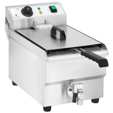 Friteuse professionnelle avec robinet 230V 10L