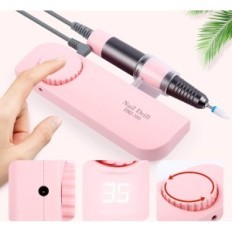 Elektrische nagelboor Saviland DMJ105-inkomsten 35000 tpm 9 roze tips