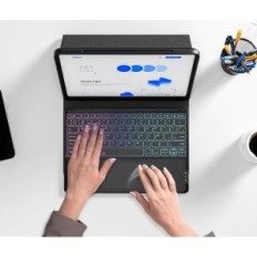 Klávesnice pro iPad Pro 12.9 EARTO YF001-BK-ES-B QWERTY SPANISH