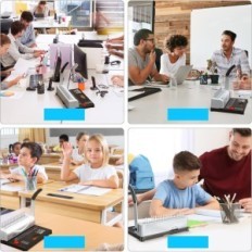 Bindowniczna Makeasa A4 / A5 21 Slyšet 450 listů 100 PVC 3/8 hřebenů "startovací souprava