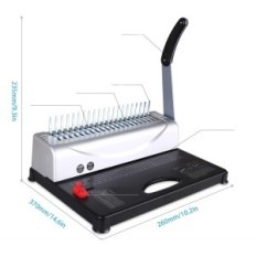 BindOwniczna Makeasa A4 / A5 21 Ακούστε 450 φύλλα 100 PVC 3/8 Ridges "Kit