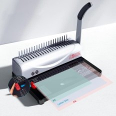 Bindowniczna Makeasa A4 / A5 21 Hør 450 ark 100 PVC 3/8 Ridges "Starter Kit