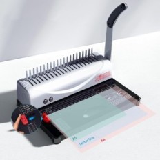 Bindowniczna Makeasa A4 / A5 21 Hør 450 ark 100 PVC 3/8 Ridges "Starter Kit