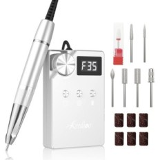Machine à ongles électrique Kredoo 35000 tr / min sans brosse avec 11 conseils