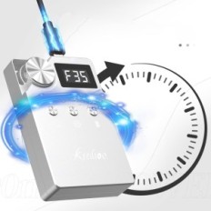 Máquina de fresamento de unhas elétricas Kredoo 35000 rpm sem escova com 11 dicas