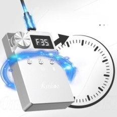 Fresatrice per unghie elettrica Kredoo 35000 rpm Brushless con 11 punte