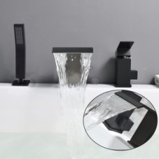 Használt fürdő akkumulátor Roman Tub BAITUJIE 3-lyuk zuhanyfogó