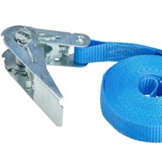 Belt med Strammer G-Rack 6 m Blå for montering Motorsykkel og last