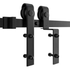 HDB0JZ6Famz 183 cm Set da porta scorrevole HDB0JZ6FAMZ 183 cm a doppia porta