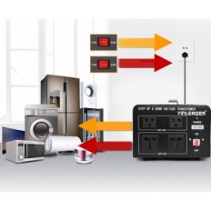 YINLEADER Transformátor YLVT-3000 VA 110V USA vstup 110V / 220V výstup 110V / 220V