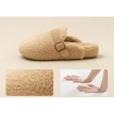 Chinelos de inverno para mulheres felokont 44-45 (285mm) com memória de espuma fora e casa