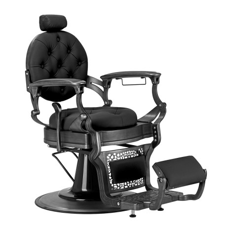 Barberarstol Gabbiano Niccolo Svart — sidosida