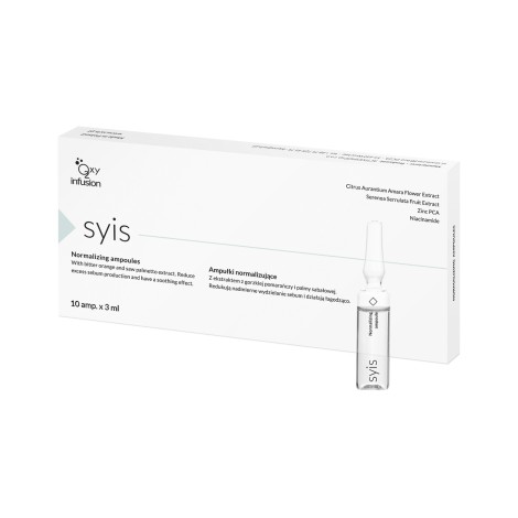 Syis Normaliserande Ampuller 10x3ml — förpackning