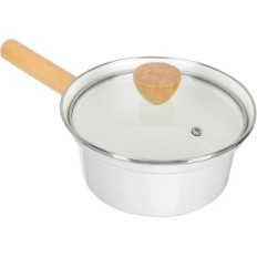 Vaguelly pánev vaguelly 16 cm s lopatkou s non-stick povlak a dřevěnou rukojetí