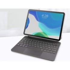 Sag til iPad Pro 10.9 / 11 RII HL128 Spansk tastatur med baggrundsbelysning og trackpad QWERTY