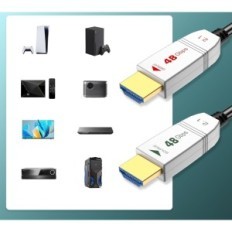 HDMI-kabel 2.1 Fiber Optic Feizlink 8K @ 60Hz / 4k @ 120Hz 48Gbps HDR EARC DOLBY 8M