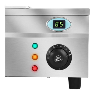 BEMAR Vattenvärmare med tråd- och glassköld 2200W 30L + 5X behållare GN1 / 2