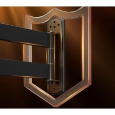 Χρησιμοποιείται κάτοχος τοίχου για TV 32-75 "Perlegear PGLF18 ARM 822 mm περιστροφή 180 ° VESA 600X400, 45 kg