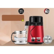 Víz desztilláló 4L Hanchen 750W 1L / h üveg kancsó, otthon és laboratóriumban
