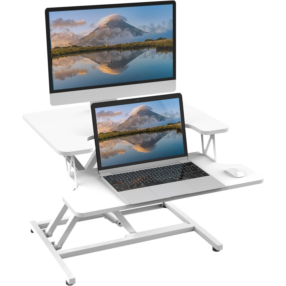 Stalas Ergomaker DC02-22 "55x40 cm Converter, sėdint ir stovinčiam darbui