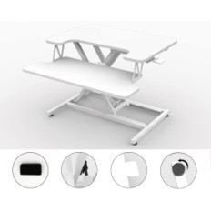 Desk Ergomaker DC02-22 "55x40 cm převodník pro posezení a stálé práce