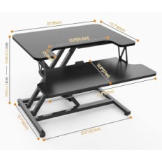 Desk ergomaker DC02-22 "55x40 cm pretvarač, za sjedenje i stojeće radova