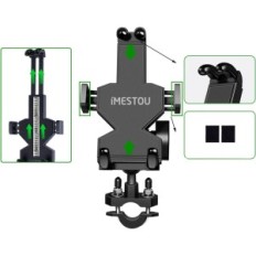 iMESTOU aluminum motorcycle phone holder