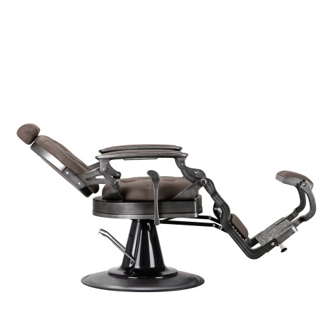Barberstol Gabbiano Niccolo Brown — fra siden