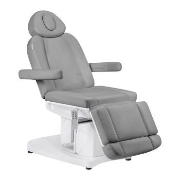Fauteuil cosmétique électrique Azzurro 708a 4 moteurs Gris — vue latérale