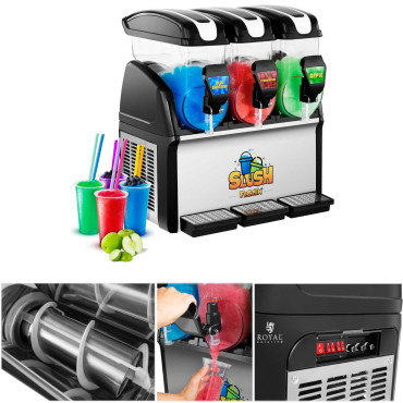 Granitor Dysserser gėrimų įrenginys SLUSH trivietis granitas 3x 15l