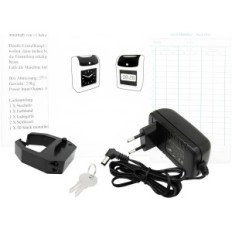 Skadad / begagnad / ofullständig S-180 arbetstidsspelare med en klocka