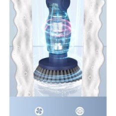 Electric brush for cleaning Leebein YMG-818, with 8 nozzles, 37-130 cm